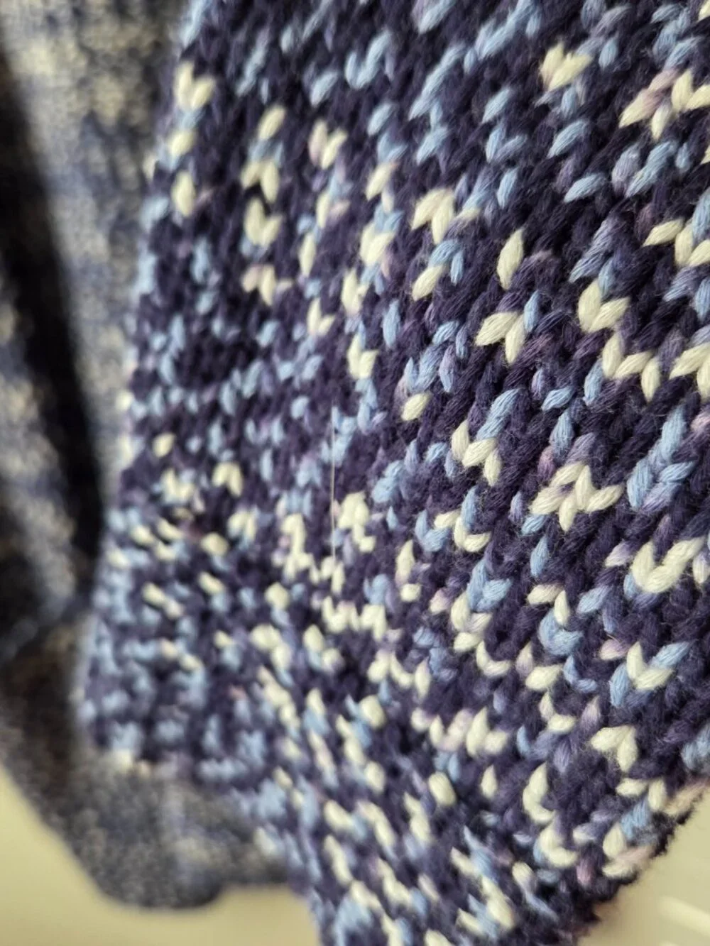 EUC NATURAL REFLECTIONS SOFT COTTON BLEND LONG OPEN CARDIGAN SWEATER SIZE M